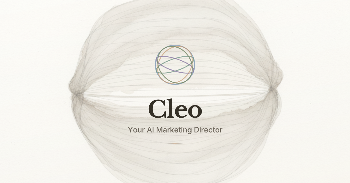 Cleo — AI Marketing Operating System
